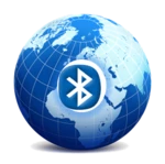 blue serial android application logo